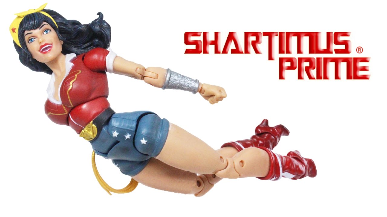 DC Bombshells Wonder Woman DC Collectibles 7 Inch Scale Ant Lucia Designer Series Figure Toy Review
