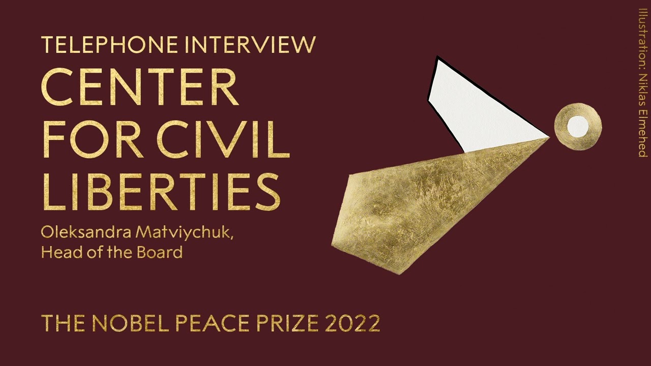 First reactions | Oleksandra Matviychuk, Nobel Peace Prize 2022 | Telephone interview
