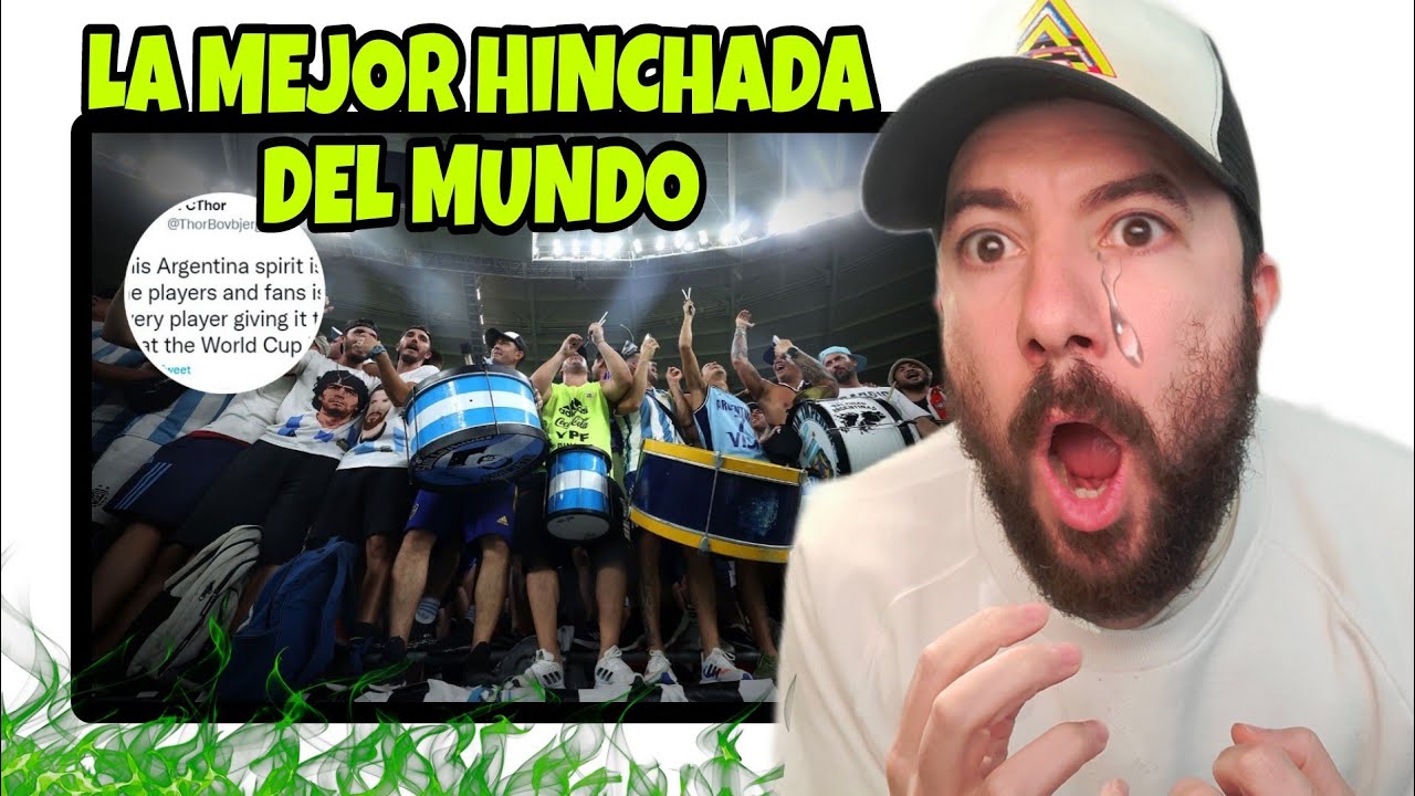 Español REACCIONA a Así habla el mundo de Argentina | La mejor hinchada indiscutida