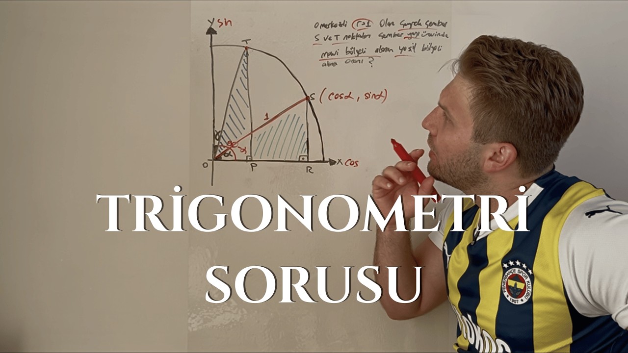 Avrupa Maçına Özel Geometri Trigonometri Soru Çözümü