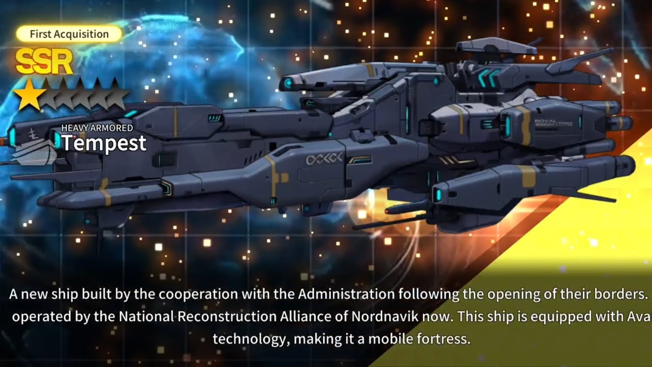 (COUNTERSIDE:SEA) SSR Ship Tempest Bulwark Defences Wall