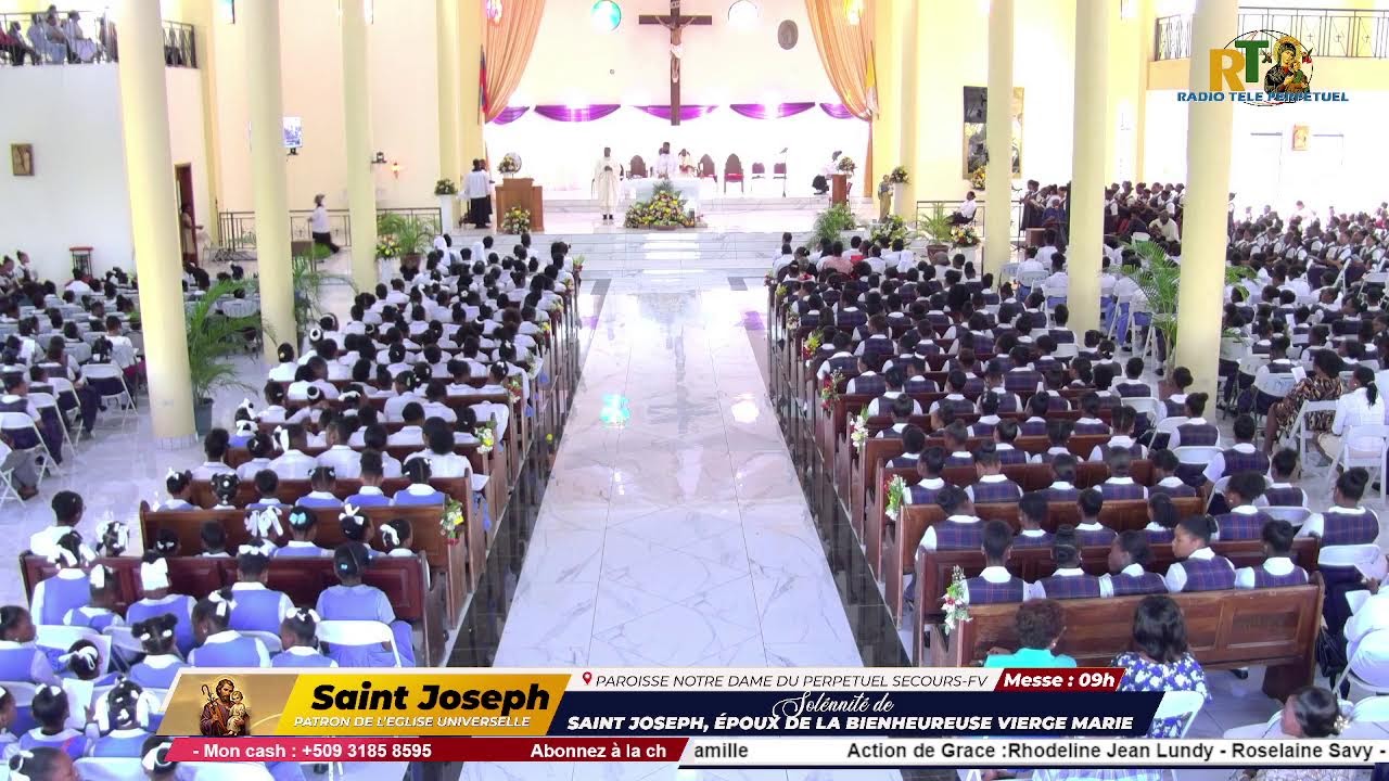 Jeudi 19 Mars 2026, Saint Joseph, époux de la Bienheureuse Vierge Marie —
Solennité