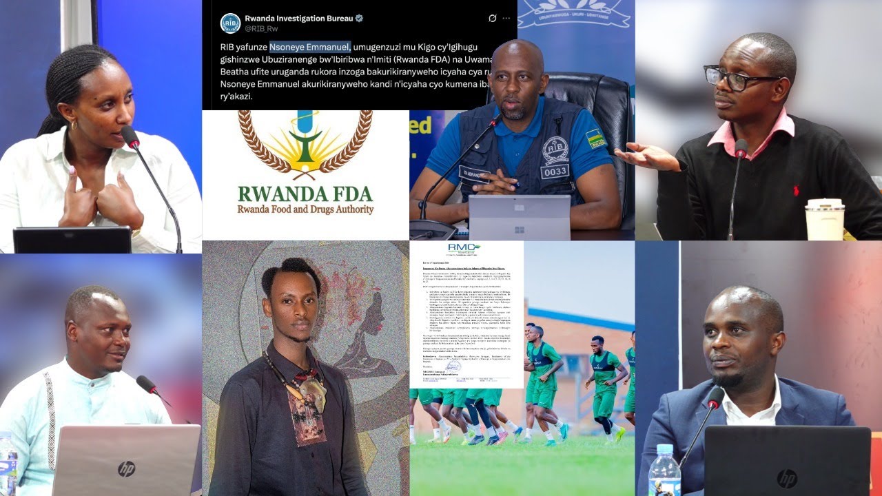 RIB YAFUNZE UMUKOZI WO MURI RWANDA FDA/ RMC YABURIYE ABANYAMAKURU BAKORA IMIKINO/ BILL YAFUNZWE