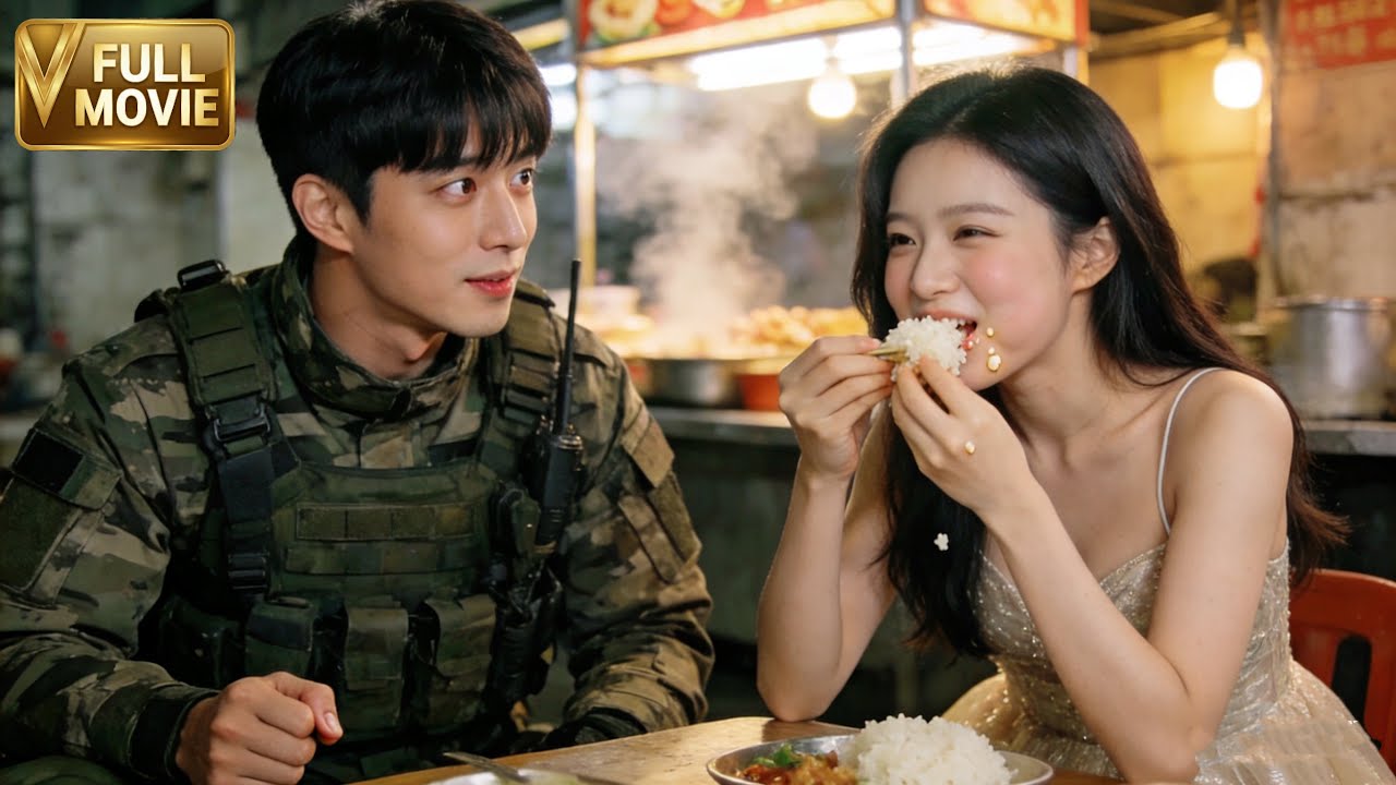 【MOVIE】他是冷酷特種兵，卻唯獨對那個大口吃飯的女孩一見鐘情！#movie #霸道总裁