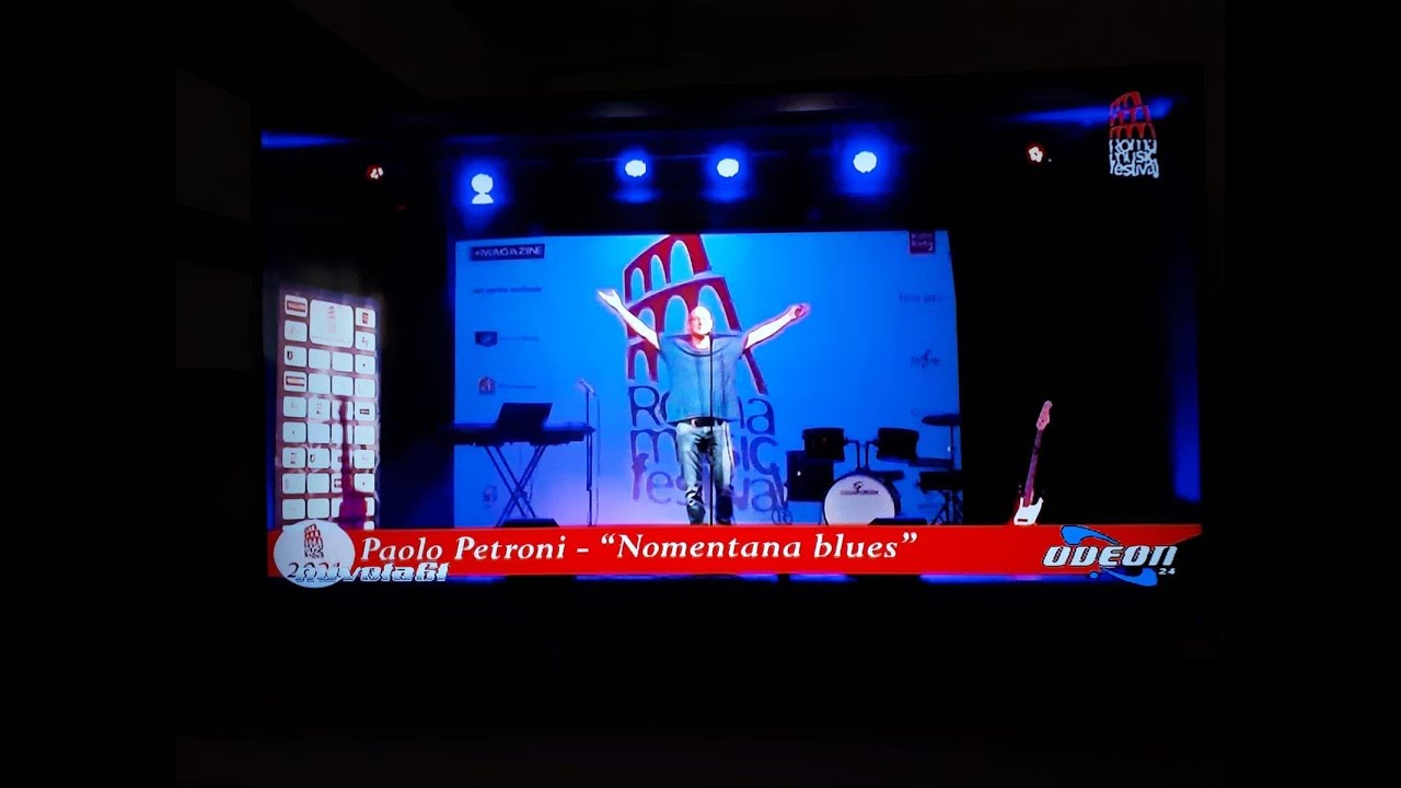 Paolo Petroni - Nomentana Blues (live @ Roma Music Festival 2021) + intervista Tiburno