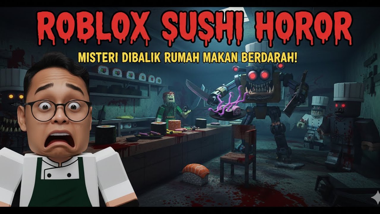 KEDAI SUSHI PALING SERAM DI DUNIA ⁉️⁉️ 💀