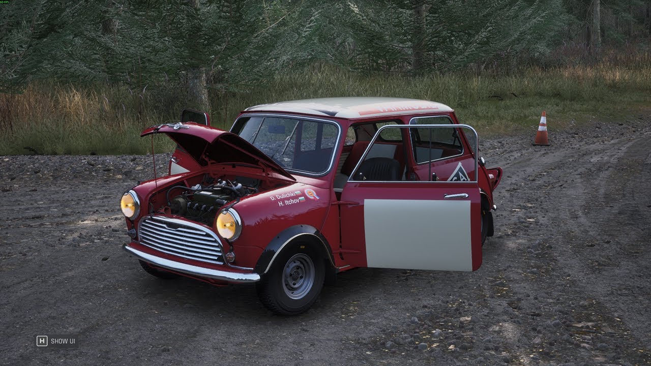 Дождливая гонка по Уэльсу на Mini Cooper S 1964 года | Assetto Corsa Rally EA v0.1 – Афон Бидно–С...