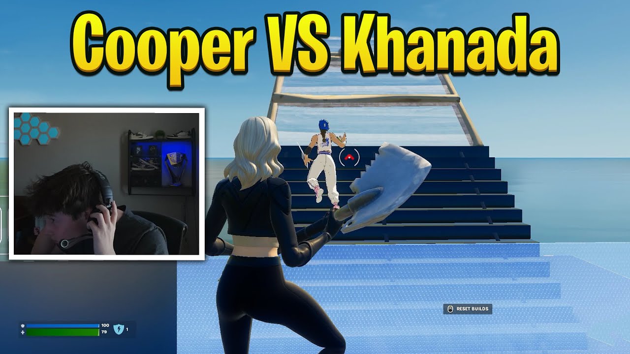 Cooper VS Khanada 1v1 Buildfights