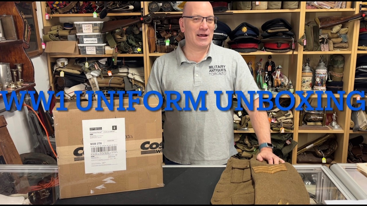 Unboxing WW1 Uniforms