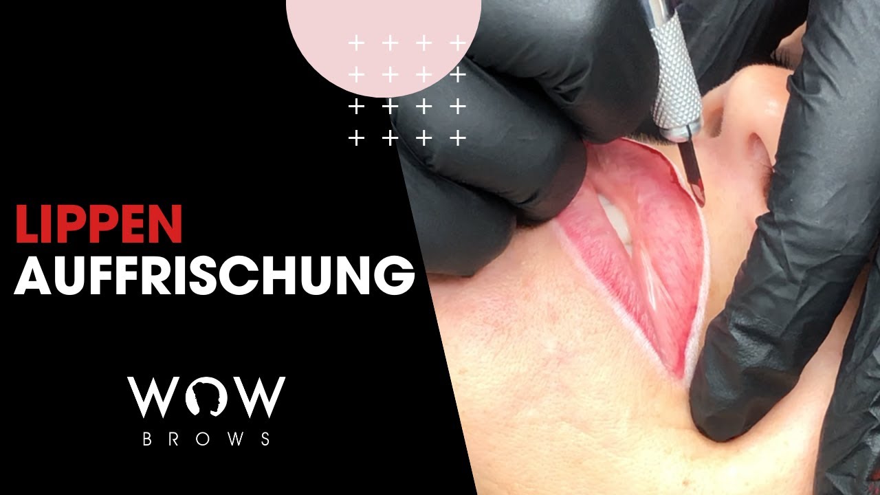 Manuelle Lippenpigmentierung - Microshading Auffrischung