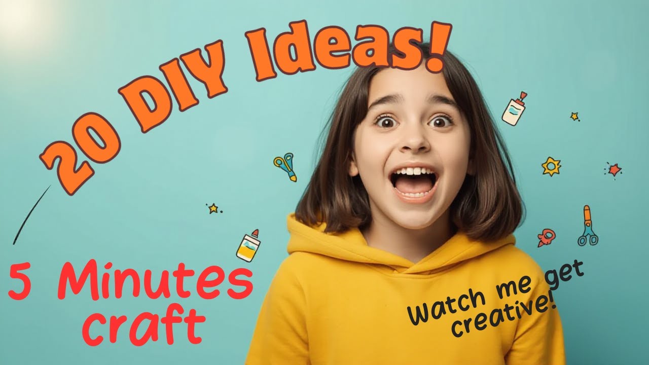 20 Best DIY ideas || 5 Minute DIY: Professional Desk Decoration on a Budget! 🎨
