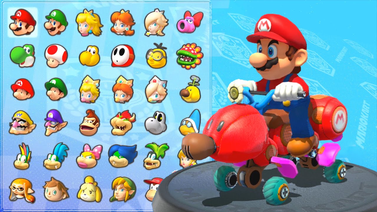 [Mario Kart 8 Deluxe] Can Mario Driving Kuroneko Classic win the Spiny Cup ?