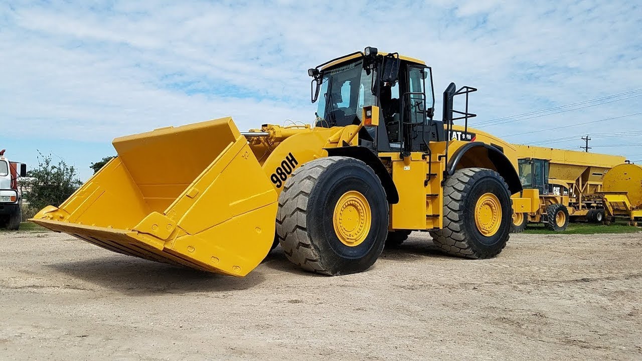Biggest & Coolest Things : Caterpillar 980H Wheel Loader