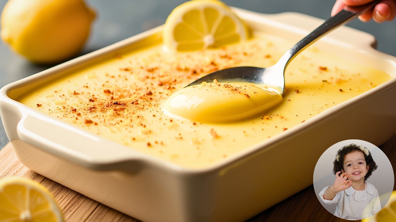 Нежнейший лимонный десерт за 5 минут, который понравится всем❗️ Без выпечки❗️