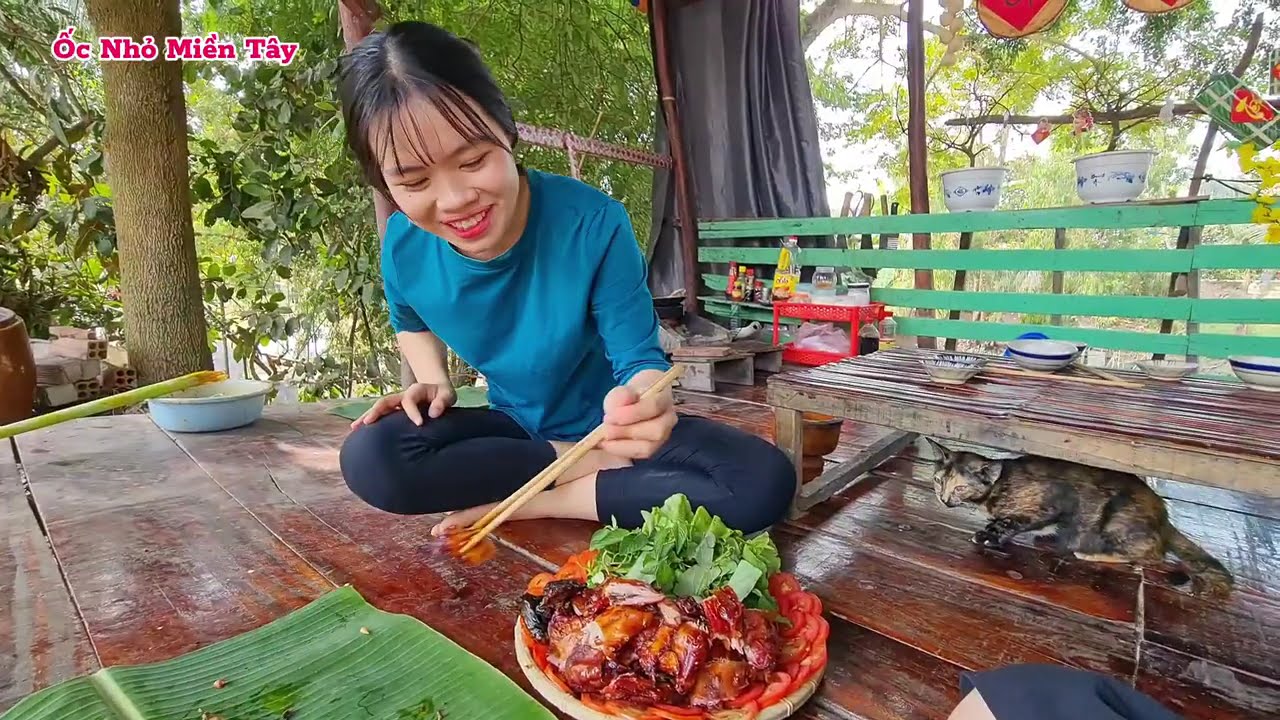 Nướng Lu Vàng Ươm Thơm Phức, Ngon Bá Cháy... #ỐcNhỏMiềnTây