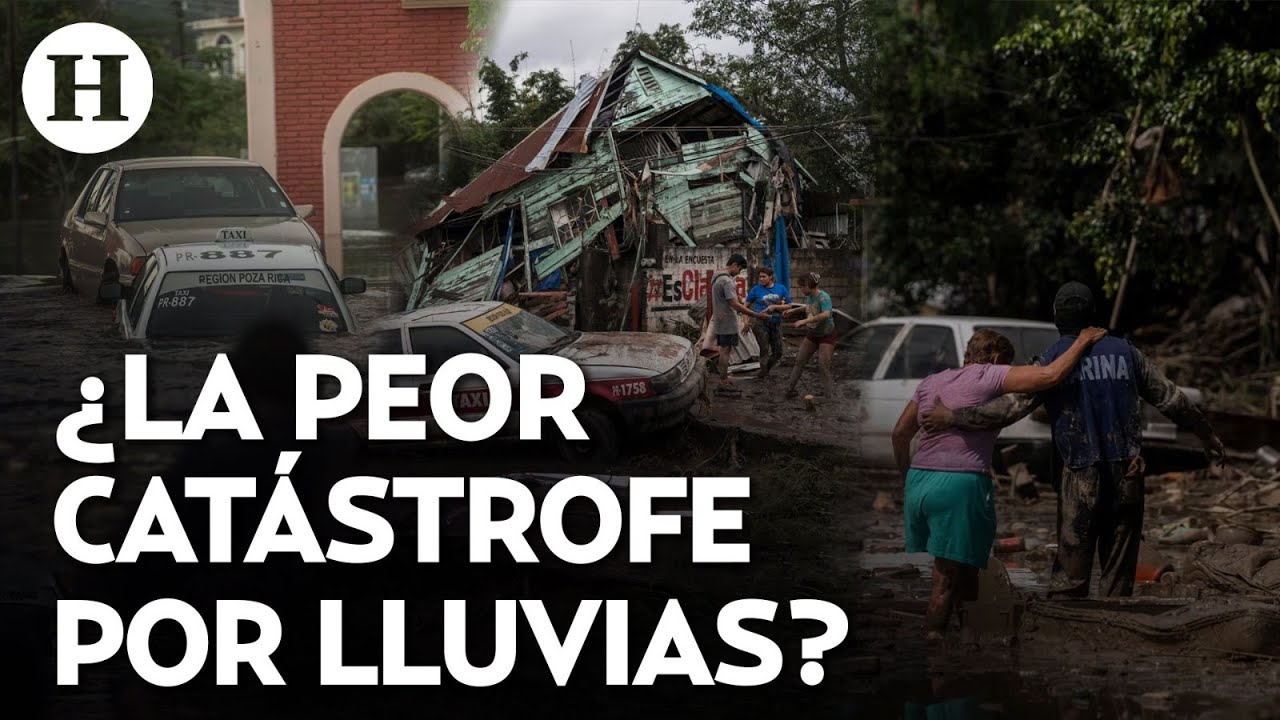 &iexcl;Devastaci&oacute;n total por inundaciones! 64 fallecidos y decenas de desaparecidos por lluvias en M&eacute;xico