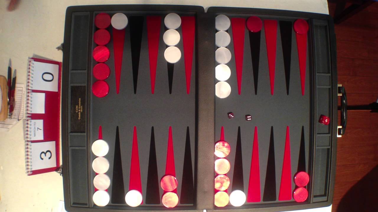 Backgammon - Robert Chow VS Duncan McLellan