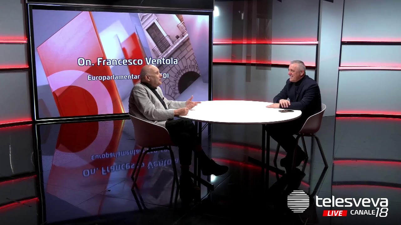 +++L'Onorevole Francesco Ventola, ospite di Telesveva con Roberto Straniero in #SPAZIOCITTÀ+++
