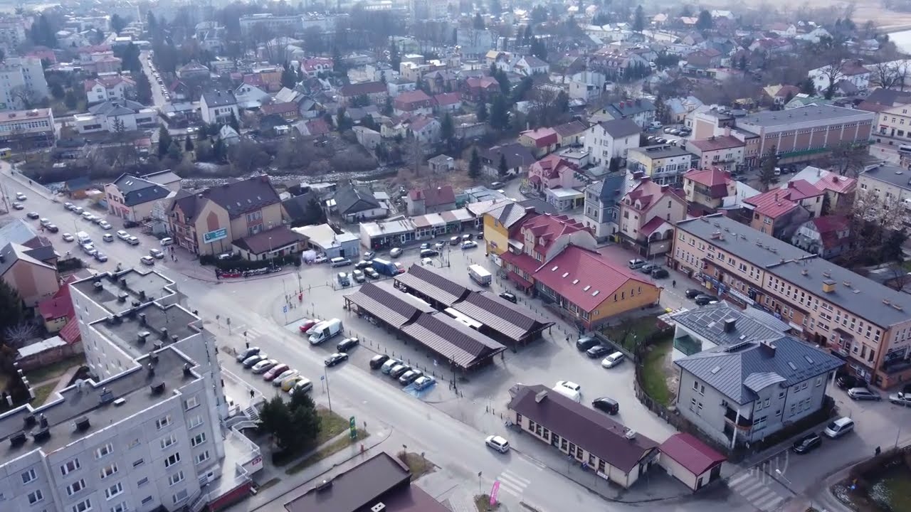 Hrubieszów - ul. Krucza, Kirkut, Gęsia, Ludna, Mickiewicza, Listopadowa, 2022.02.15, 4K