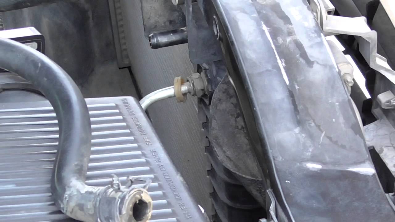 Replacing the Radiator on a 1999 GMC Sierra 1500