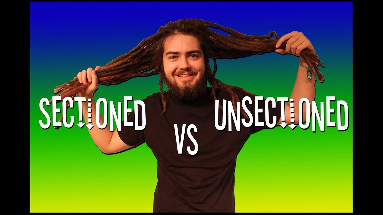 SECTIONED VS UNSECTION DREADLOCKS!