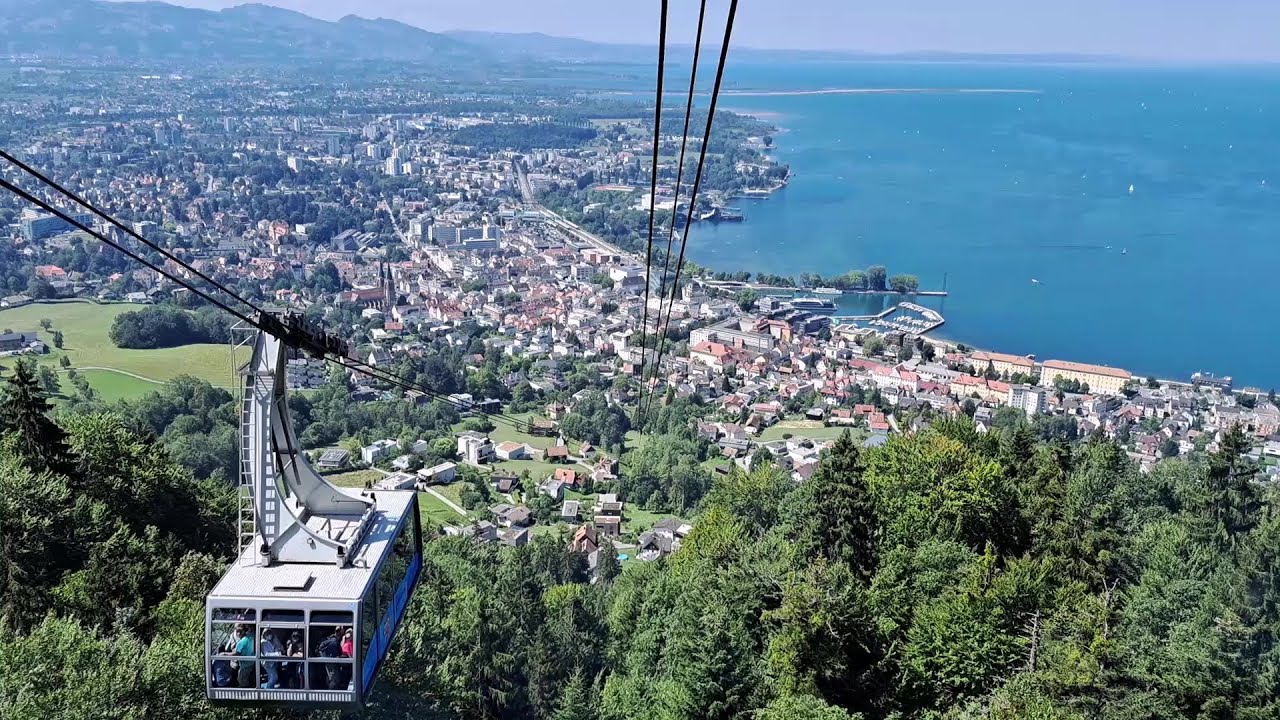 15. Österreich - Bregenz am Bodensee - Stadtrundgang & Pfänderbahn