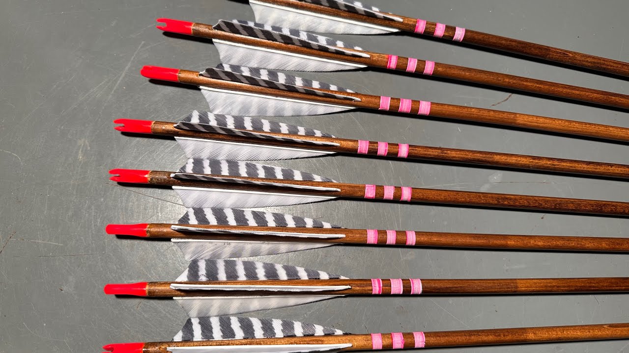 Cresting traditional arrows