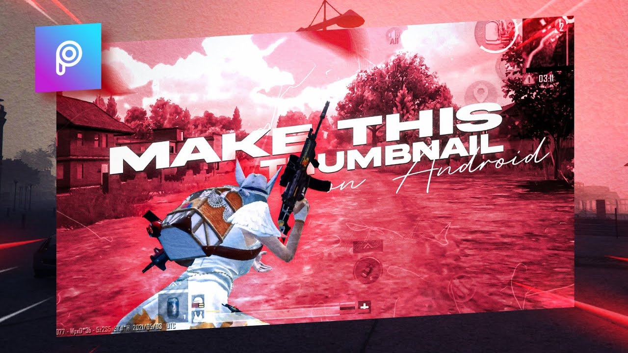 Make This Amazing Pubg Mobile Montage Thumbnail || Pubg Montage Thumbnail in Picsart on Android