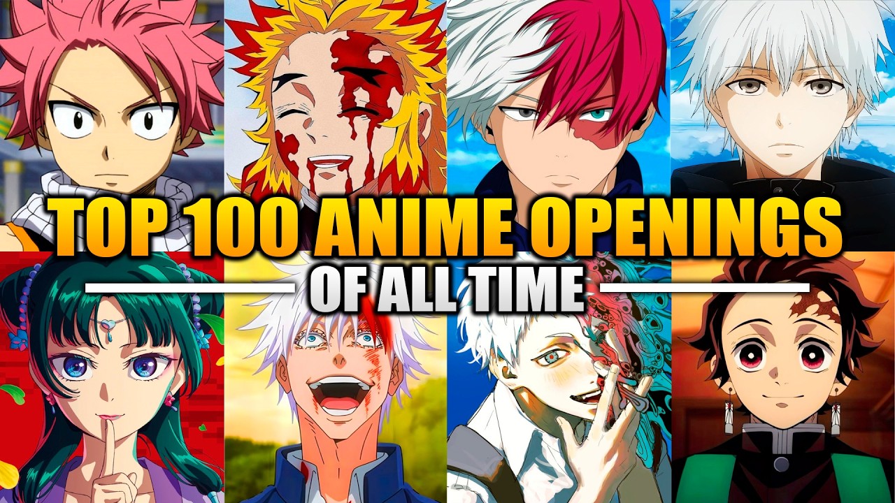 TOP 100 ANIME OPENINGS OF ALL TIME | UPDATED 2026