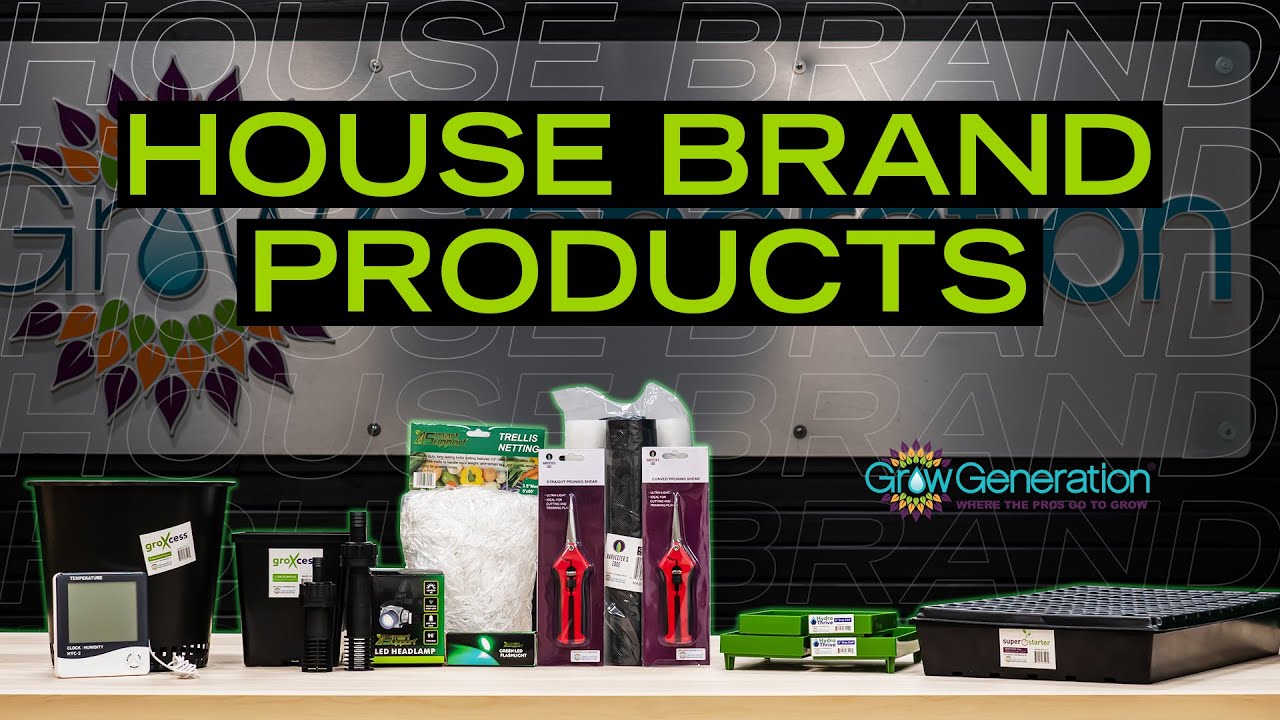 GrowGeneration House Brand Product Lines