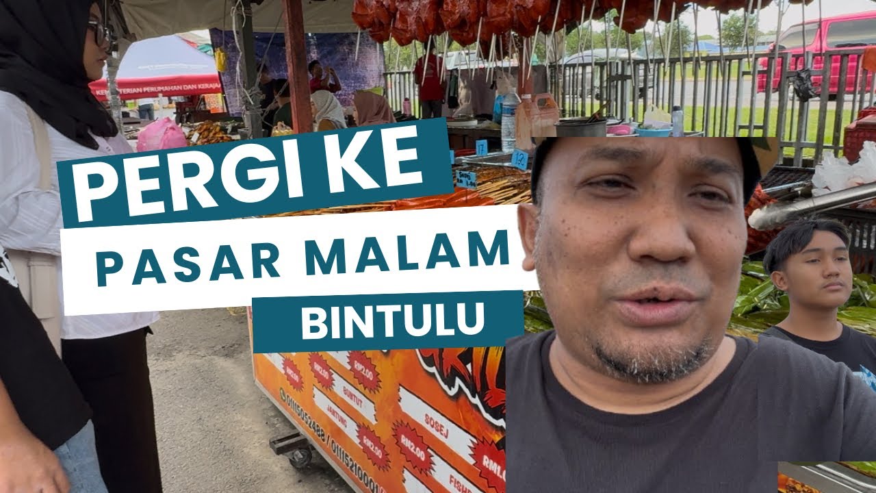 Lama tak pergi pasar malam bintulu.apa yang menarik ya!!