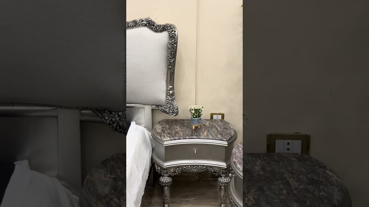غرفة نوم 🛌 نيو كلاسيك خشب 🪵 دمياطي طبيعي من #مؤسسة_الباشا_للأثاث_الراقي 01092780017