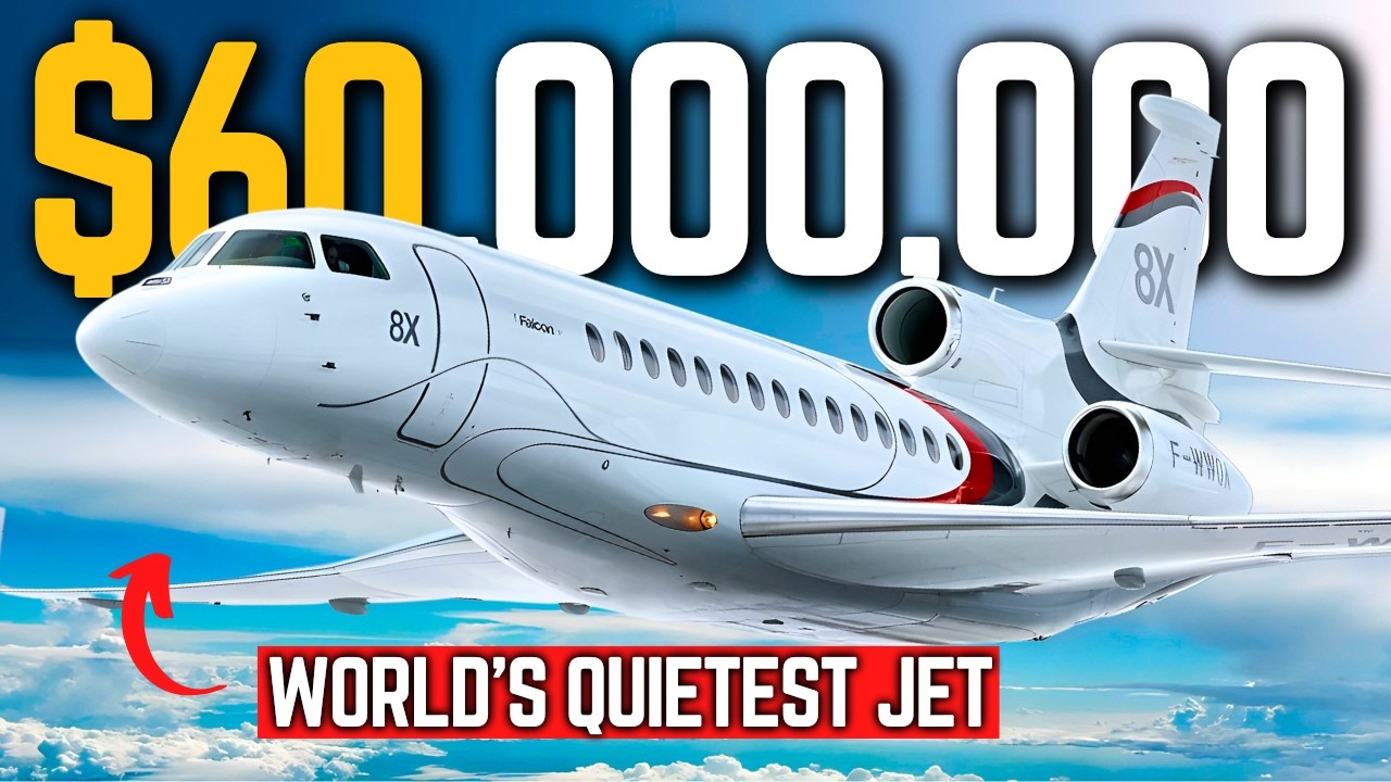 Inside The $60 Million Dassault Falcon 8X