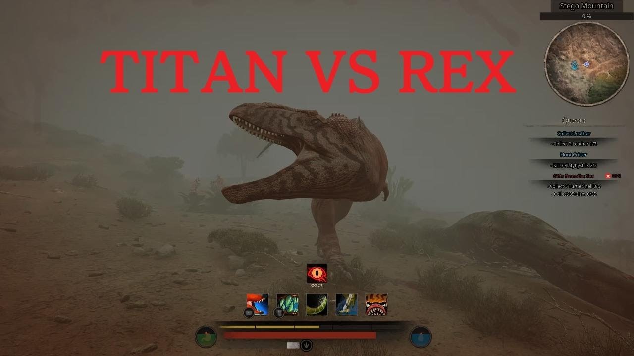Titan vs rex