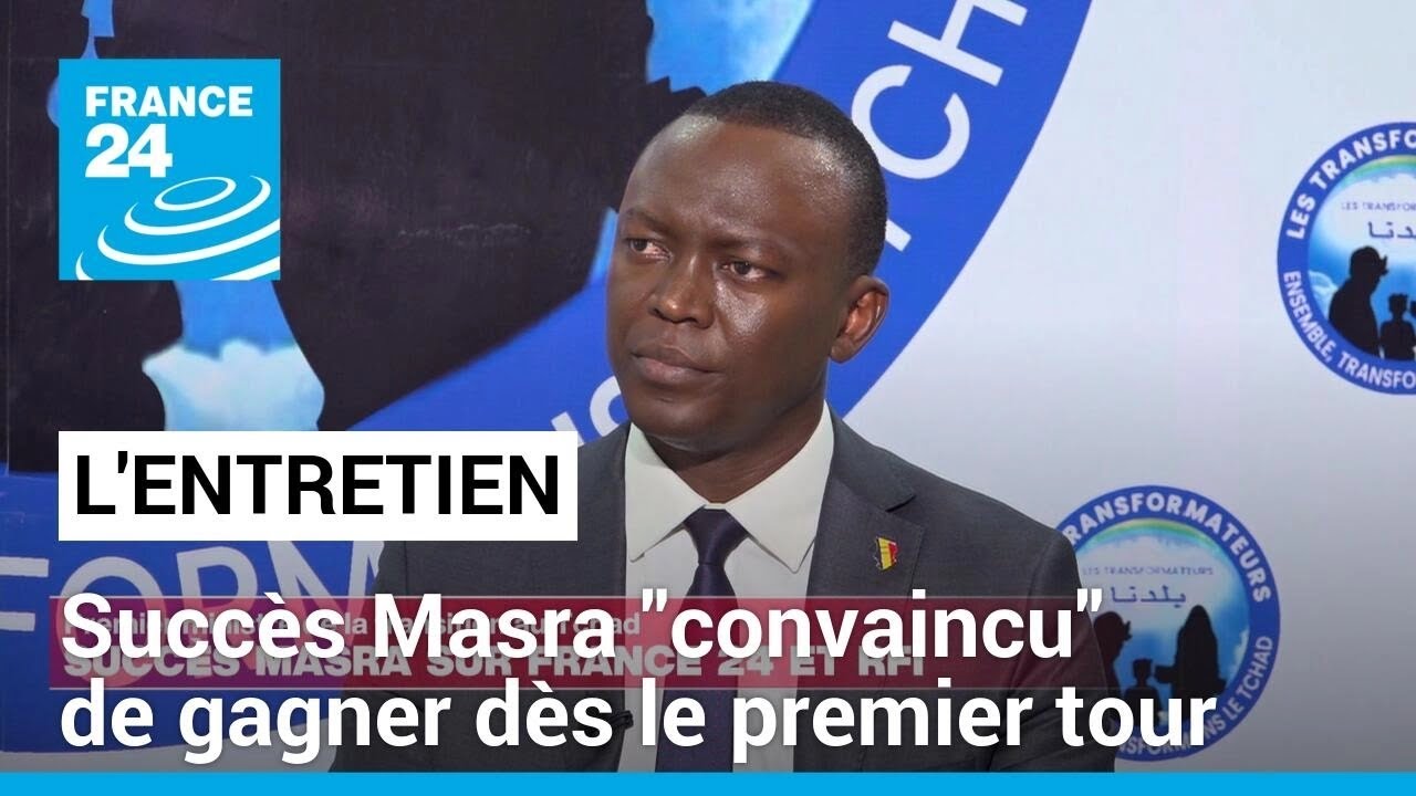 Élections au Tchad : le Premier ministre Succès Masra 
