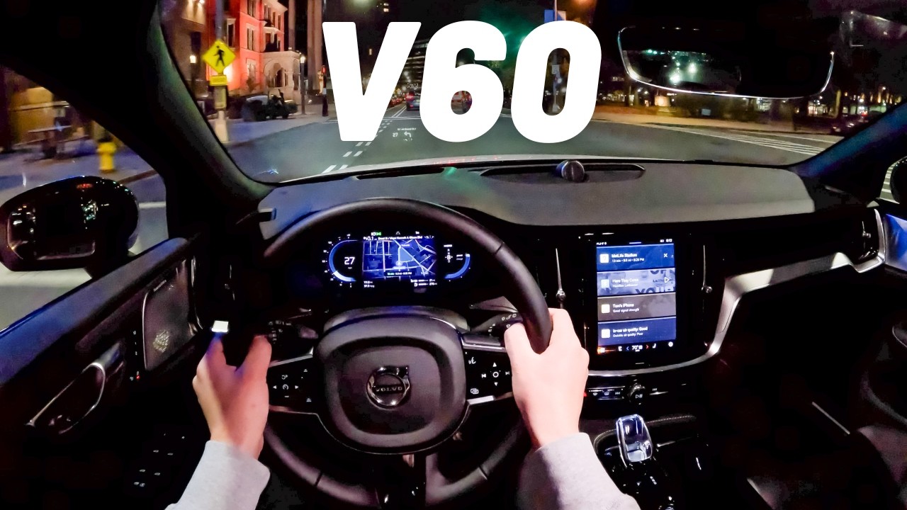 2025 Volvo V60 | POV Night Drive