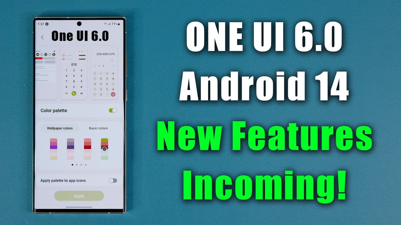 Samsung One UI 6.0 with Android 14 - Powerful New Features!