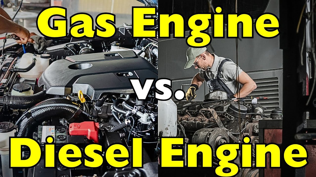 Gas vs Diesel Engines: What's the REAL Difference?
