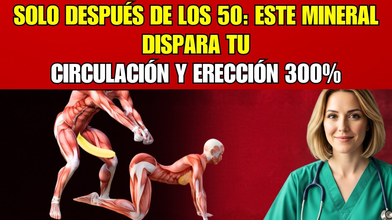 Mi Esposa No Puede Creer Que Tengo 57: El Mineral Que Cambió Mi Vida Íntima