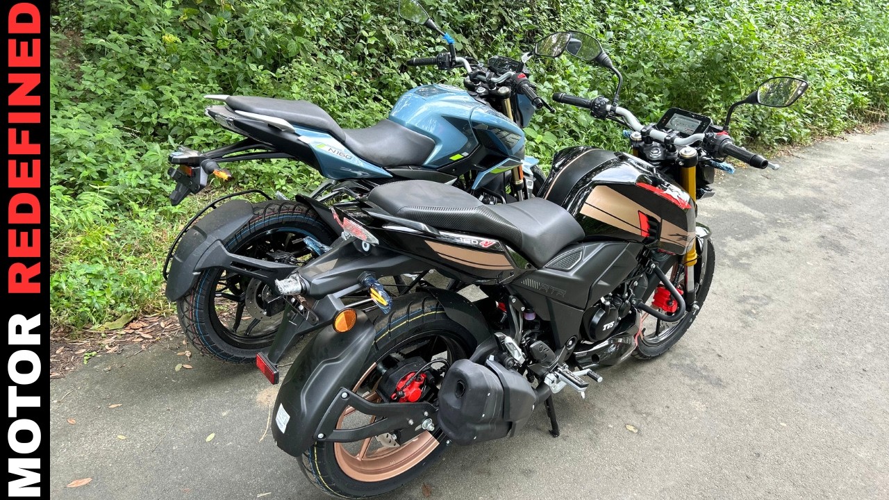 2025 TVS Apache 160 4V Anniversary Edition Vs Bajaj Pulsar N160 Ride Comparison | Who'S The King??