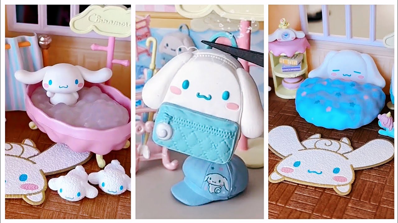 Tiny Cinnamoroll Room Toys Unboxing💙💙Sanrio cinnamoroll blind bag  #cindyasmr