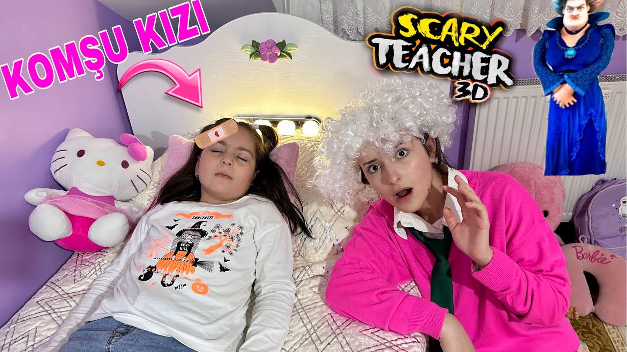 SCARY TEACHER EYVAH KOMŞU KIZI BAYILMIŞ‼️PRENSES HİRANUR ZEYNEP 
