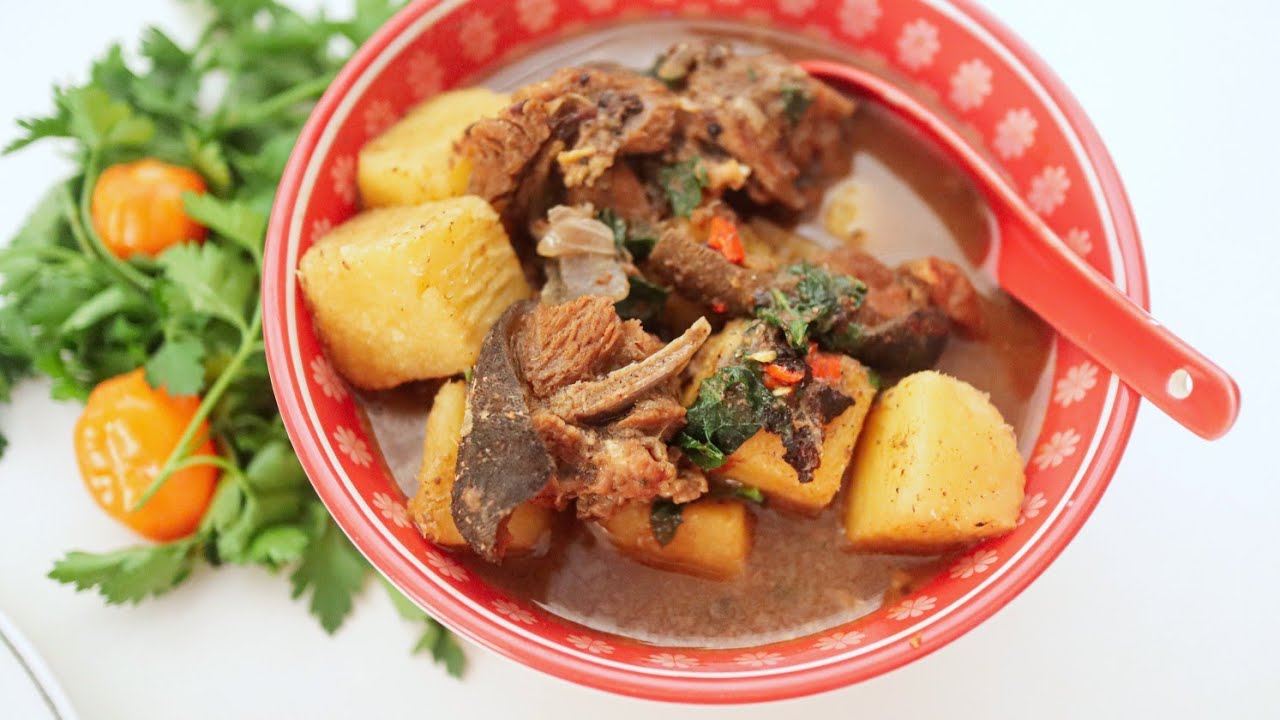 GOAT MEAT PEPPERSOUP WITH YAM | THE UKODO I'VE BEEN TELLING YOU ABOUT