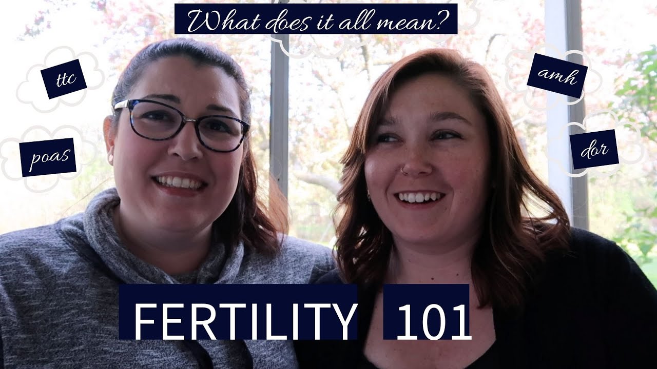 FERTILITY 101 | Acronyms, Meanings, & Tips for Getting Pregnant | Lesbian Fertility Journey