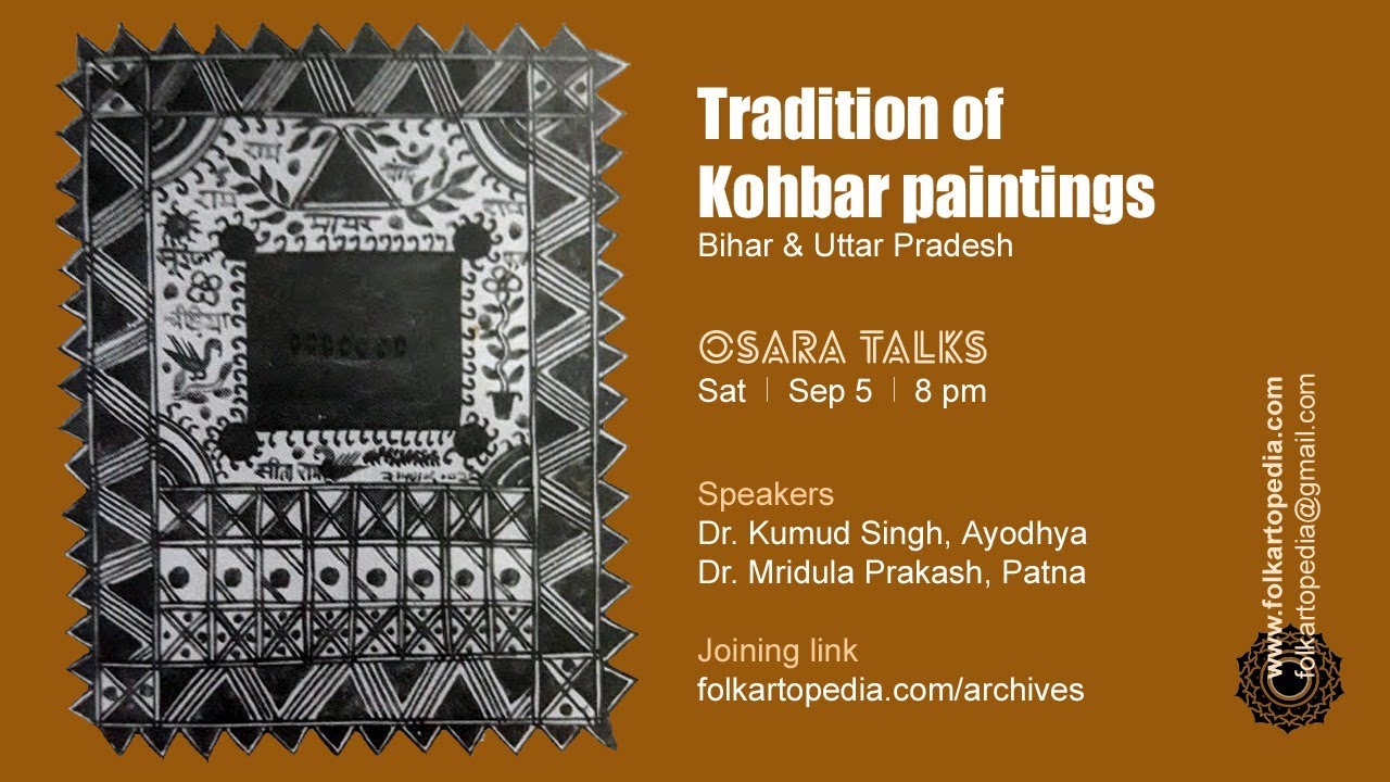 Tradition of Kohbar paintings: Bihar & UP
