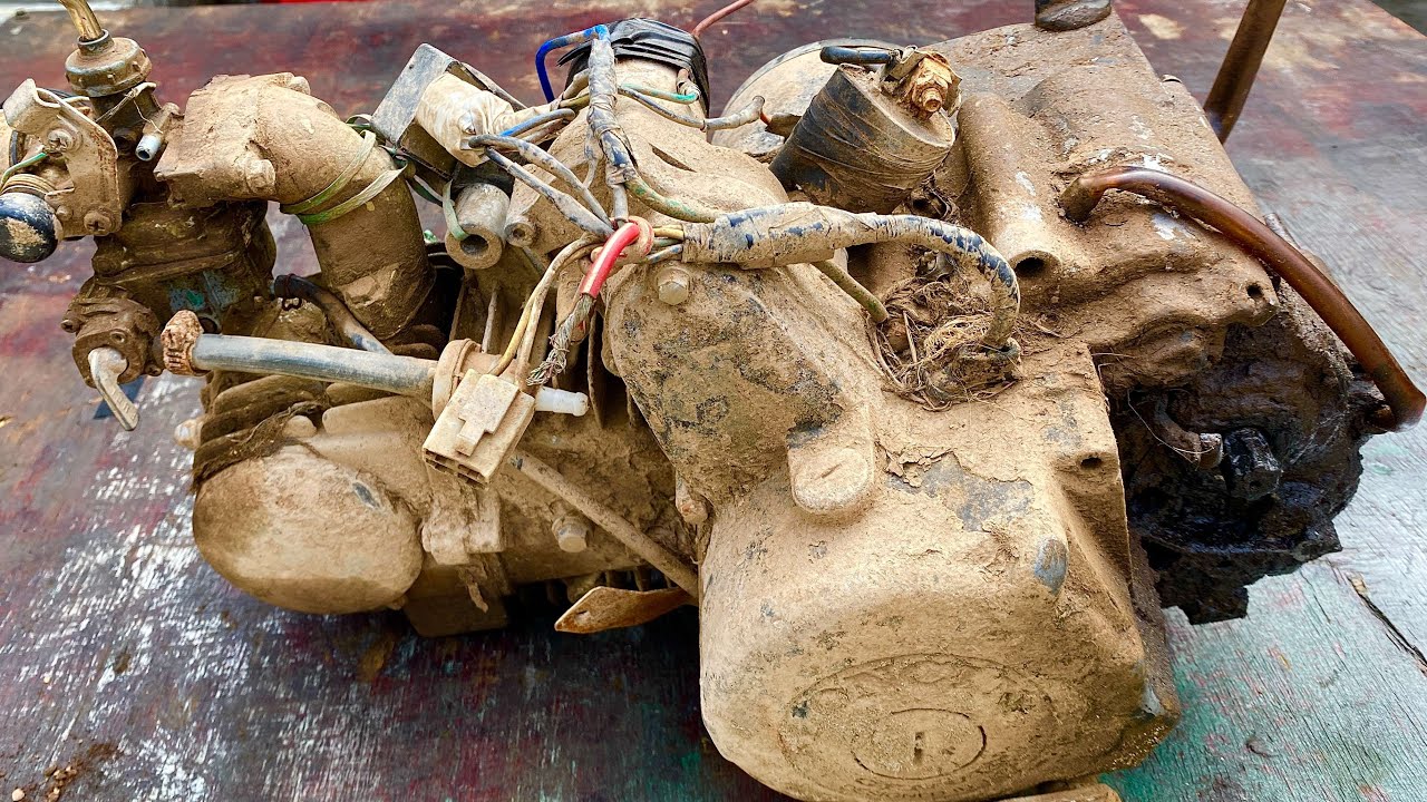 Restoration old HONDA 110cc engine | Restore and repair old HONDA engines