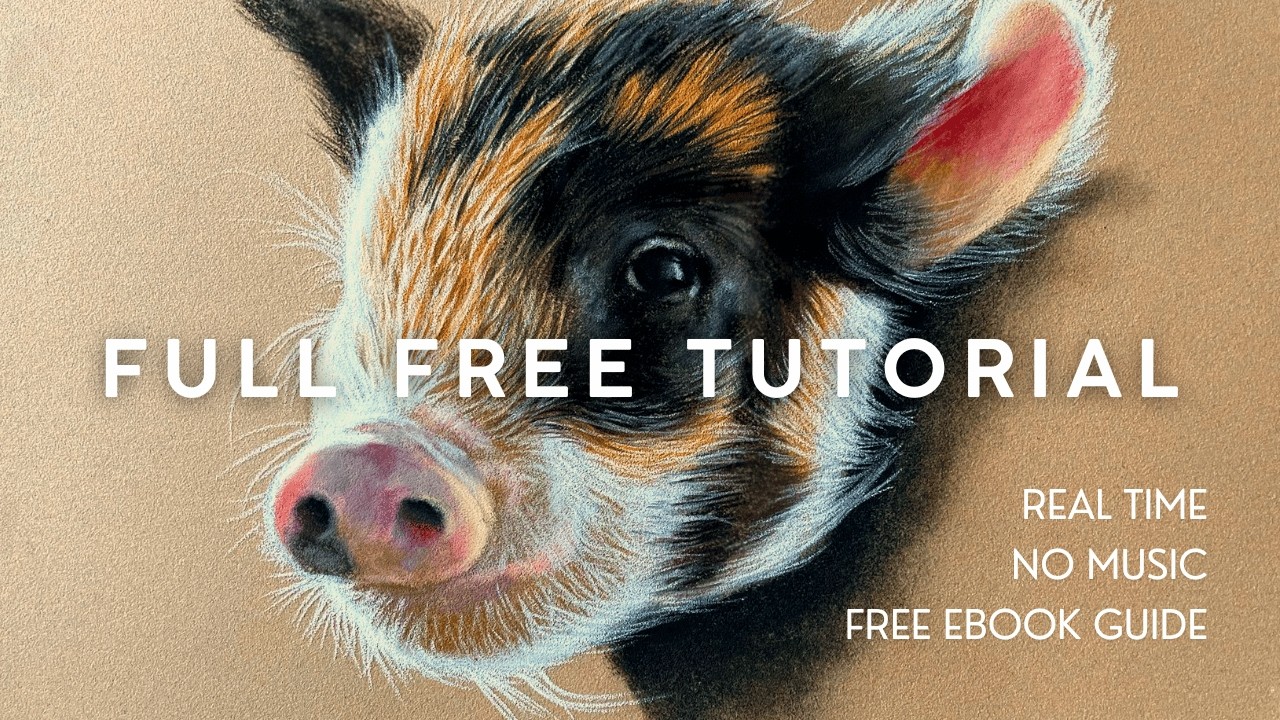 How To Use Pastel Pencils PROPERLY - Full Tutorial