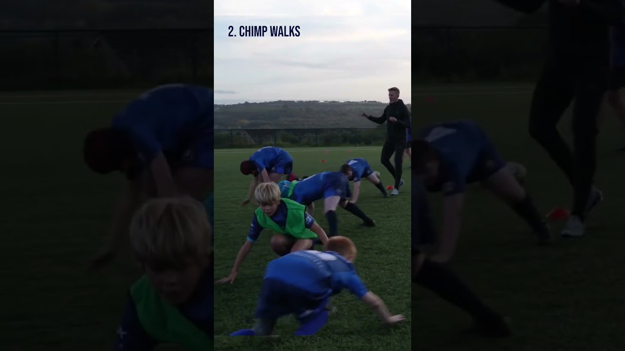 Best Rugby Drills for Kids. 3 Fun Warm Up Games. Save and try it out