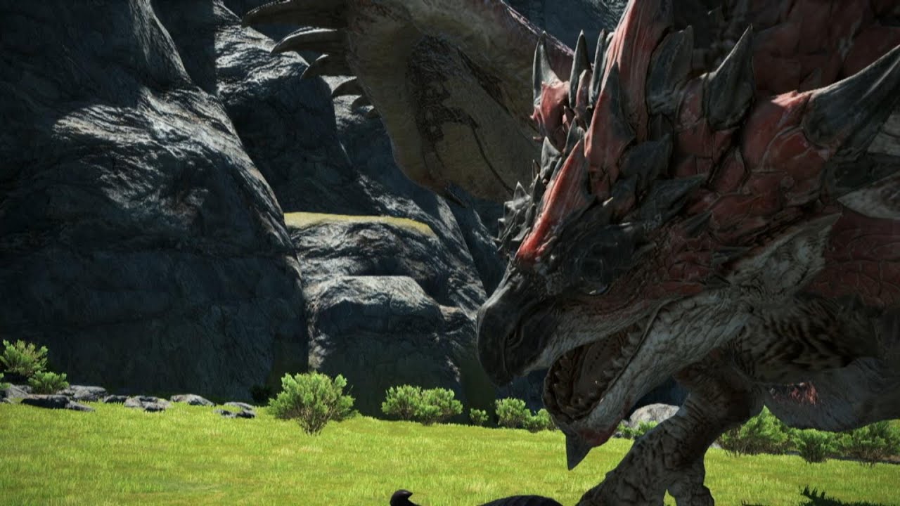 Final Fantasy 14 X Monster Hunter World - Under The Moonlight Reveal Trailer | E3 2018