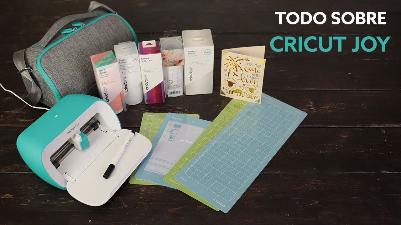 Todo sobre Cricut Joy ( Configuración, uso, projectos)